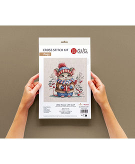 Little Mouse with a Scarf 